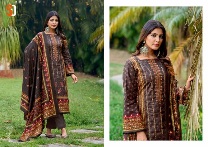 Bin Saeed Lawn Collection Vol 6 Nx By Shraddha Printed Cotton Pakistani Suits Wholesale Online